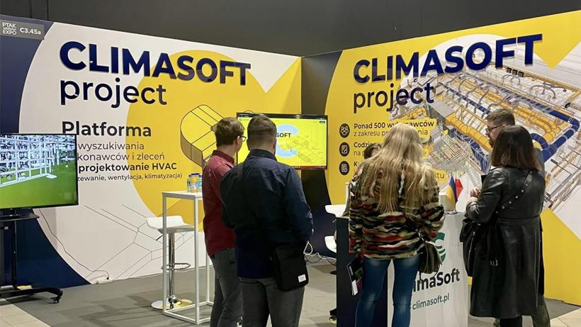 Climasoft project participated in Warsaw HVAC Expo, Poland